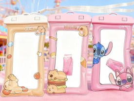 Funda inflable para pileta para celular decorado